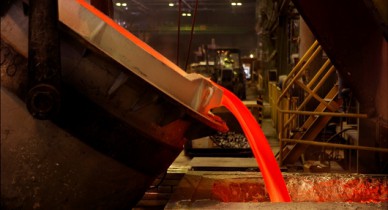 Die Herstellung von Kupfer in Chile zugenommen